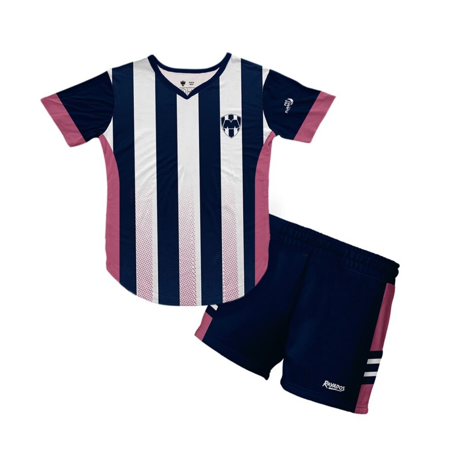 Pro Pijama Short Rayados de Monterrey Dama
