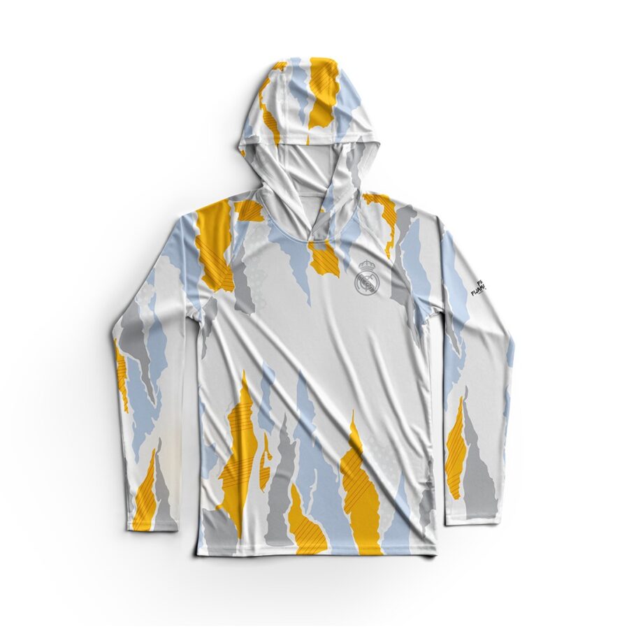 Pro Pijama Hoodie Real Madrid Blanco