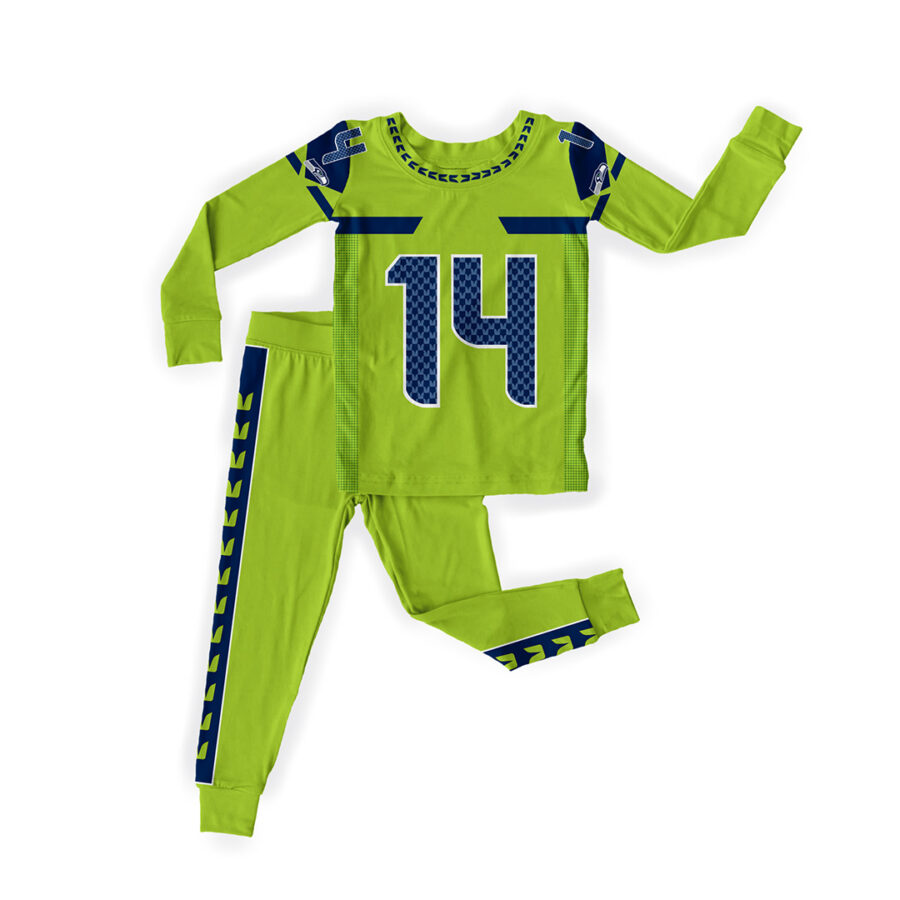 Pro Pijamas Manga Larga Seattle Halcones Marinos